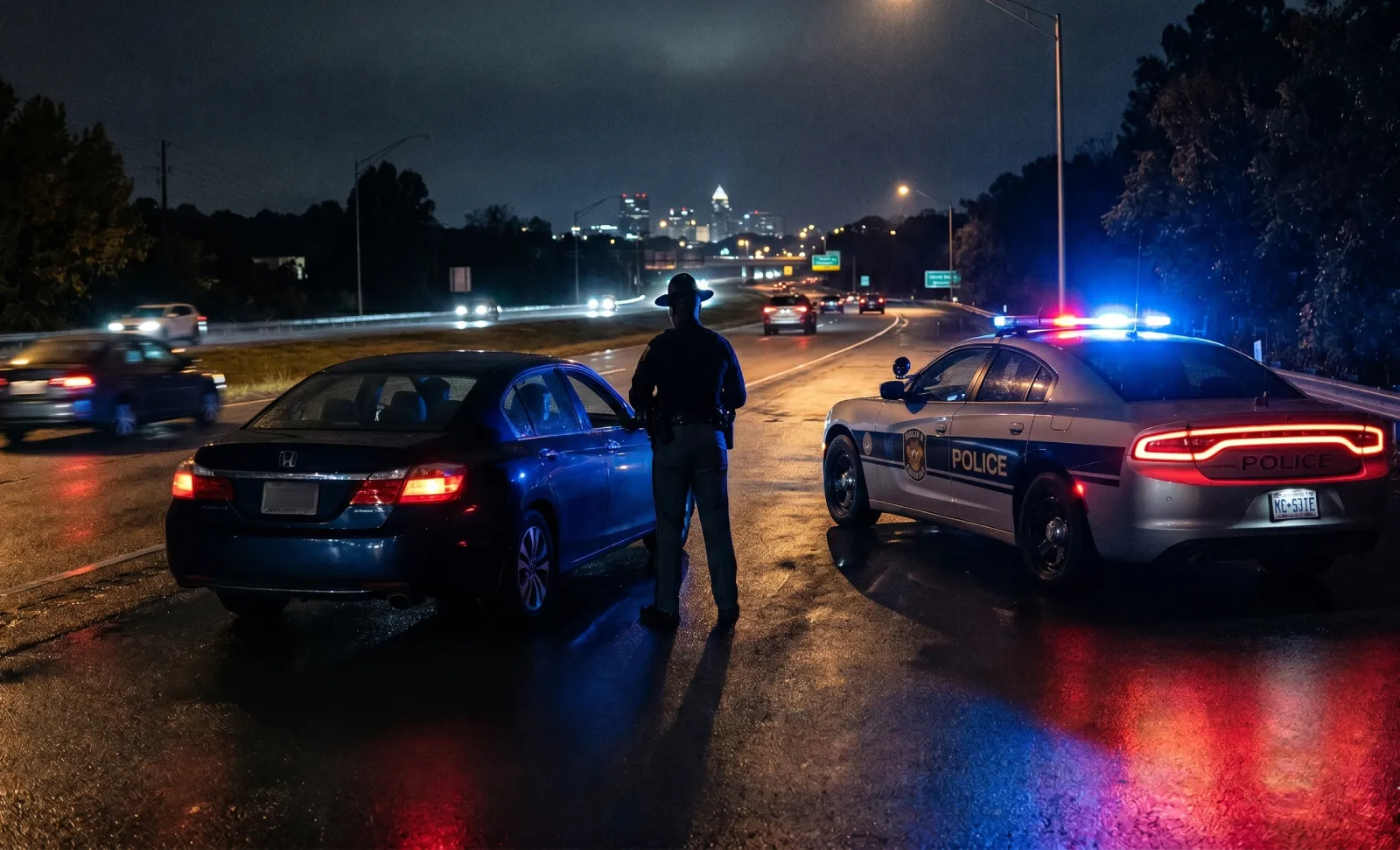 can police search my car without a warrant in NC