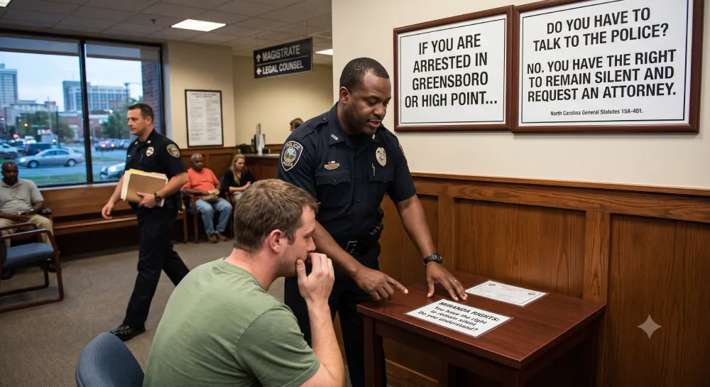 Arrested in Greensboro