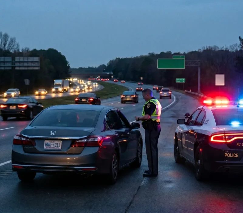 car search rights North Carolina